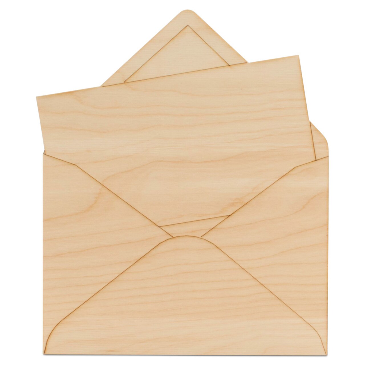 Wood Envelope Cutout, From 6”-22”, Valentine Craft/Decor | Woodpeckers